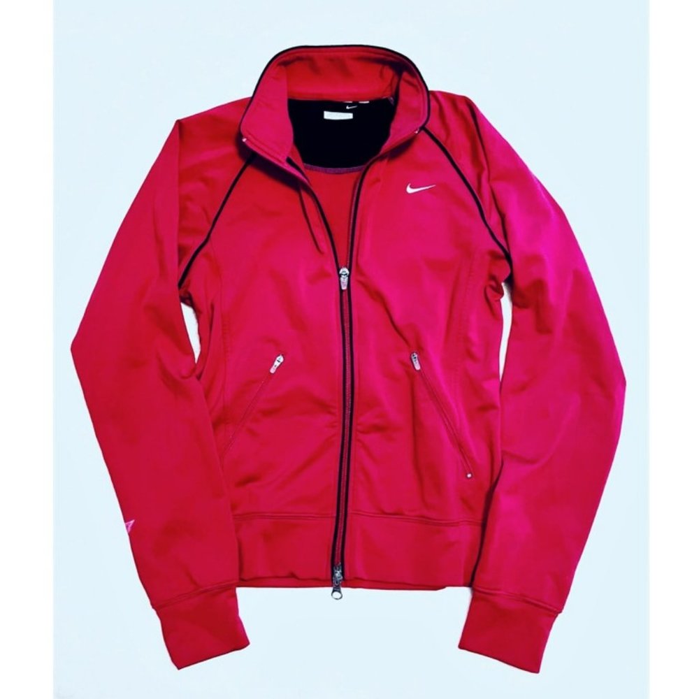 NIKE DRI-FIT Fuchsia/Magenta Full Zip Jacket